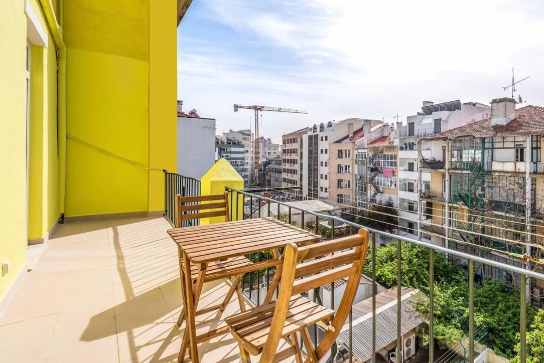 Guestready - Saldanha Building Tower Leilighet Lisboa Eksteriør bilde