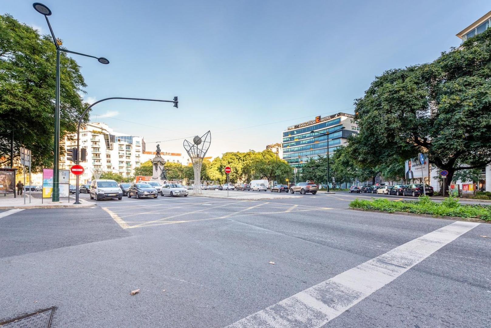 Guestready - Saldanha Building Tower Leilighet Lisboa Eksteriør bilde